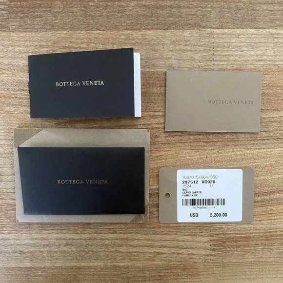 Bottega Veneta Cervo Lavato Deerskin Leather Intrecciatto Trim Hobo Shoulder Bag - Picture 14 of 15